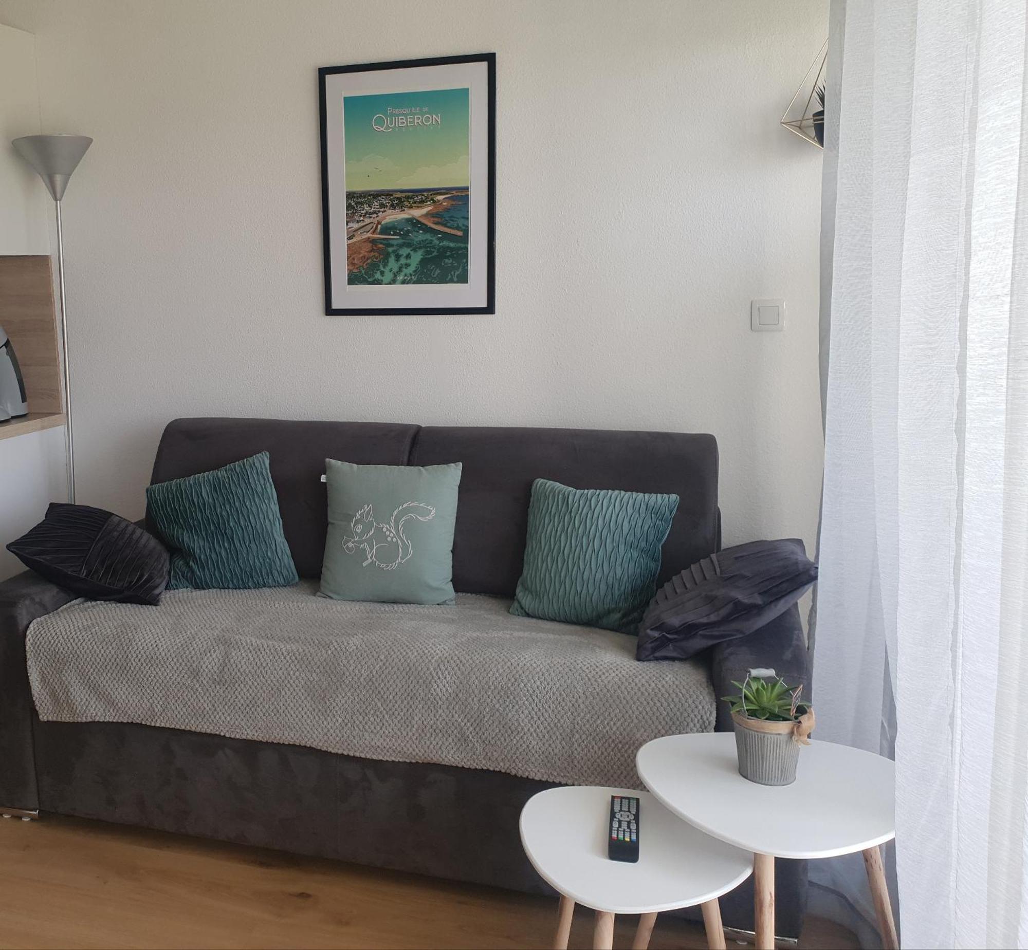 Appartement Cocon A Quiberon Dans Residence Calme, Plages Et Centre Ville A Pied Ou A Velo Pour 2 A 4 Personnes Exteriör bild